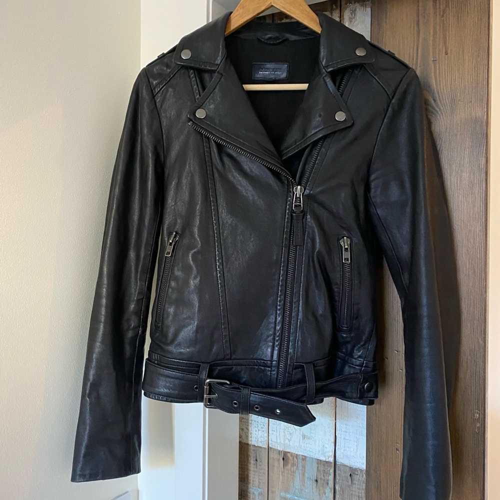 Ma mage for Aritzia leather jacket XXS